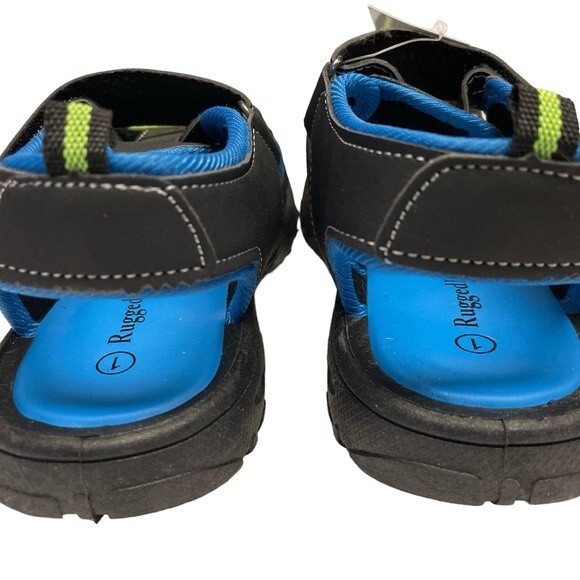 NEW BOYS RUGGED BEAR SZ 1 CLOSED TOE SPORT SANDALS athletic water shoe - Picture 5 of 8